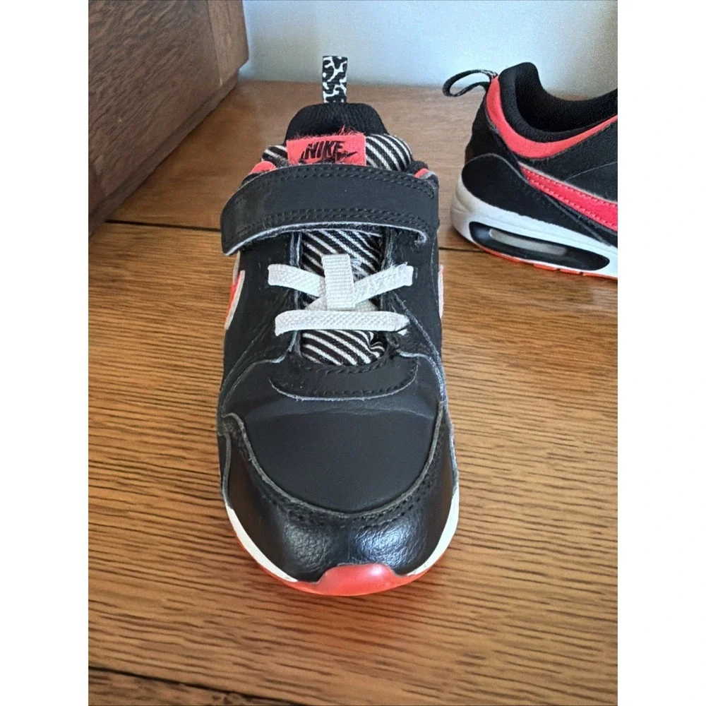 Nike Air Max Trax TDV Size 10C Black Hyper Punch White 644474 003